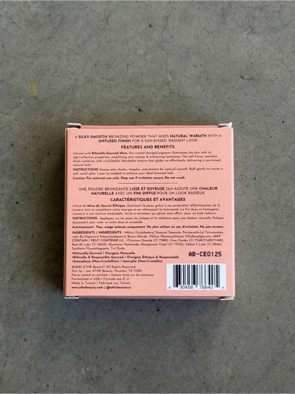 ATHR Beauty / Diffused Reflections Bronzing Powder / Ethereal